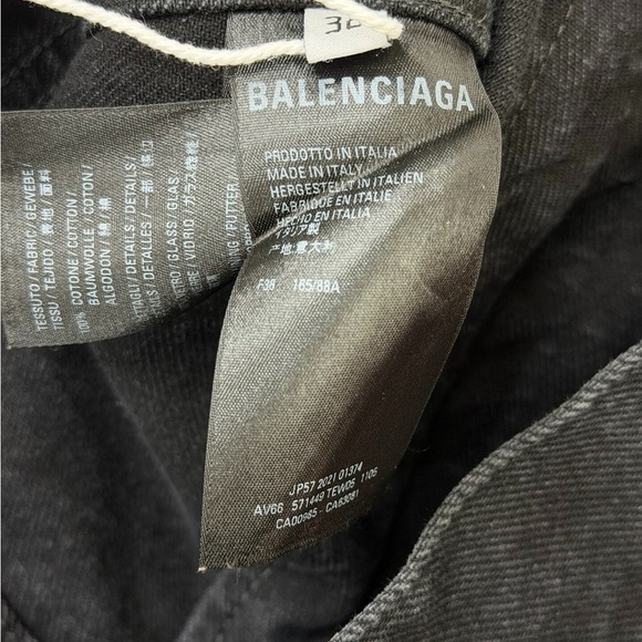 Authentic Balenciaga Charcoal Gray Jacket - Picture 4 of 4